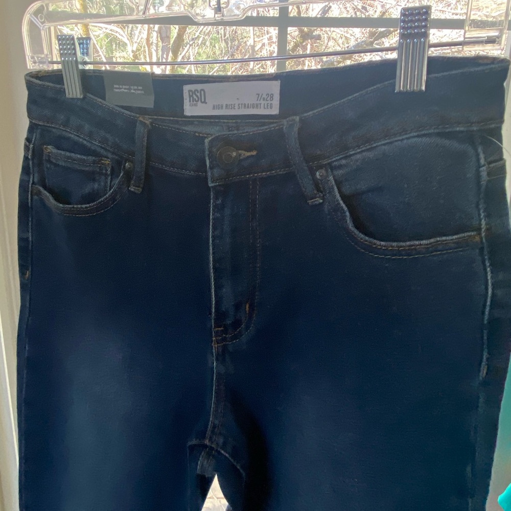 RSQ High rise straight leg Jeans